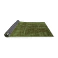 thumbnail image 2 of Ahgly Company Indoor Round Oriental Green Industrial Area Rugs, 3' Round, 2 of 4