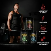 EHP Labs Pride Pre Workout Powder Energy Supplement - Sugar Free Preworkout for Men & Women, Energy Powder Boost Drink with BCAA - 280mg of Caffeine - Strawberry Snowcone (40 Servings)