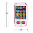 thumbnail image 3 of Teléfono de Juguete para bebés Fisher-Price Ríe y Aprende de Aprendizaje Rosa, 3 of 4