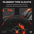 thumbnail image 5 of VULCAN Autohauler Car Tie Down, Rolling Idler 3-Cleat, 120 inch, 4 Pack, PROSeries, 3300 Lbs SWL, 5 of 9