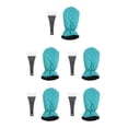 thumbnail image 1 of Wweixi 2pack/lot Ice Scraper Mitten Easy To Cars And Safe On Windshields Ergonomic green 5Set, 1 of 6
