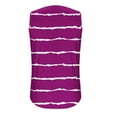 thumbnail image 4 of Ayolanni V-Neck Scrub Tops Women Purple Striped Sleeveless Tank Tops Basics Womens Clothing S, 4 of 5