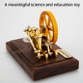 thumbnail image 5 of Stirling Engine Model Kit That Works, Mini Hot-Air Stirling External Combustion Engine for Educational Science Demonstrations, 5 of 5