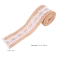 thumbnail image 4 of 5 Roll Lace Linen Strips DIY Woven Linen Strip for Wedding Decoration, 4 of 8
