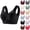 18# Black, variant on Chic Bra - Seamless Powerful Push Up Wireless Bra Lift Full-Figure Posture Correcting Bra Ice Silk Anti Sagging Bra Pink 48