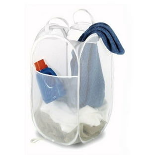 Whitmor Sneaker Wash Laundry Bags, White - Fits up to Size 14 Shoe