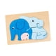 thumbnail image 1 of Rompecabezas de animales, juguete educativo de aprendizaje para niñas en edad preescolar. Elefante, 1 of 7
