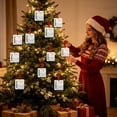 thumbnail image 6 of AOMXGD Christmas Cash Gift Ornament, Clear Acrylic Christmas Money Holder Hanging Ornament for Xmas Tree Home Holiday Decoration Gift Giving, 6 of 9