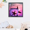thumbnail image 4 of Cuadros Decorativos Playa Cristal Estampado Punto de Cruz 11CT Impreso DIY Bordado 40x40cm (D) Wdftyju embutido en tela, 4 of 9