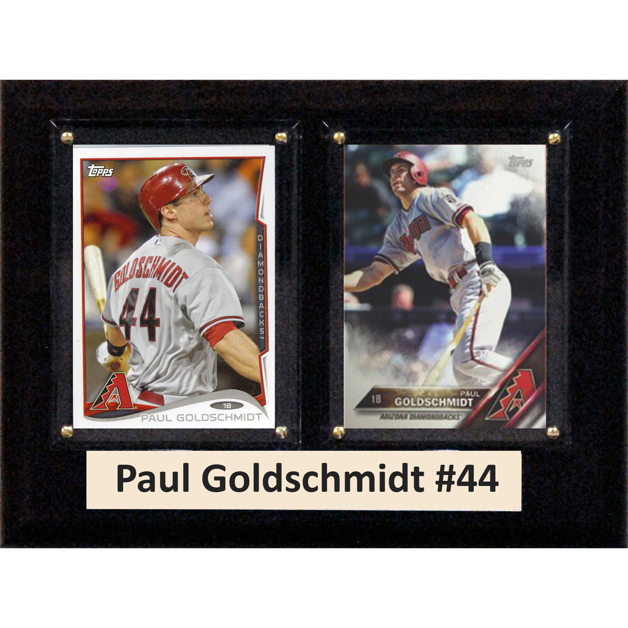 C&I Collectables MLB 6x8 Paul Goldschmidt Arizona Diamondbacks 2-Card  Plaque 