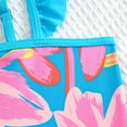thumbnail image 5 of GYRATEDREAM Girls' One-Piece Swimwear Toddler Quick Dry Swimsuits Girls Beach Bathing Suit Kids Cute Sleeveless Swimwear for 4-7Y, 5 of 8