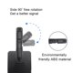 thumbnail image 5 of 4X 600-6000Mhz Enrutador Inalámbrico Plegable Flexible 2G 3G GSM GPRS 4G 5G Alta Ganancia 40 DBi LTE Amplificador de Señal Antena WIFI Blanco A, 5 of 5