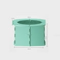 thumbnail image 2 of DAMAI 1pc Portable Folding Toilet,Travel Potty Training Seat Foldable Design,2025 New Portable Potty Seat for Car, Camping, Outdoor and Indoor Use,Easy to Assemble Carry (Green), 2 of 8