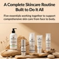 thumbnail image 2 of Vibriance Premium Skincare Bundle | Super C All-in-One Serum, Face Cleanser, Moisturizing Cream, Sheer Zinc Sunscreen SPF 50, Age Defying Body Creme - Heal, Hydrate, Protect, Rejuvenate, 2 of 5
