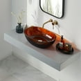 thumbnail image 2 of Luxury Resin Bathroom Sink, Translucent Design for Elegant Bathroom Decoration, 2 of 2