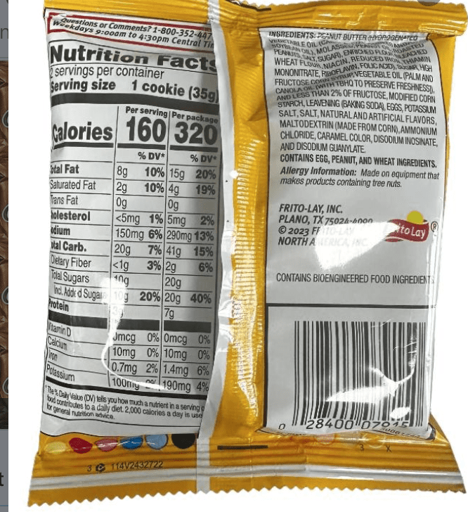 Grandma's Cookie - Chocolate Chip&Peanut Butter, Pack of 12, Soft Baked, Bundled by Shoppyway