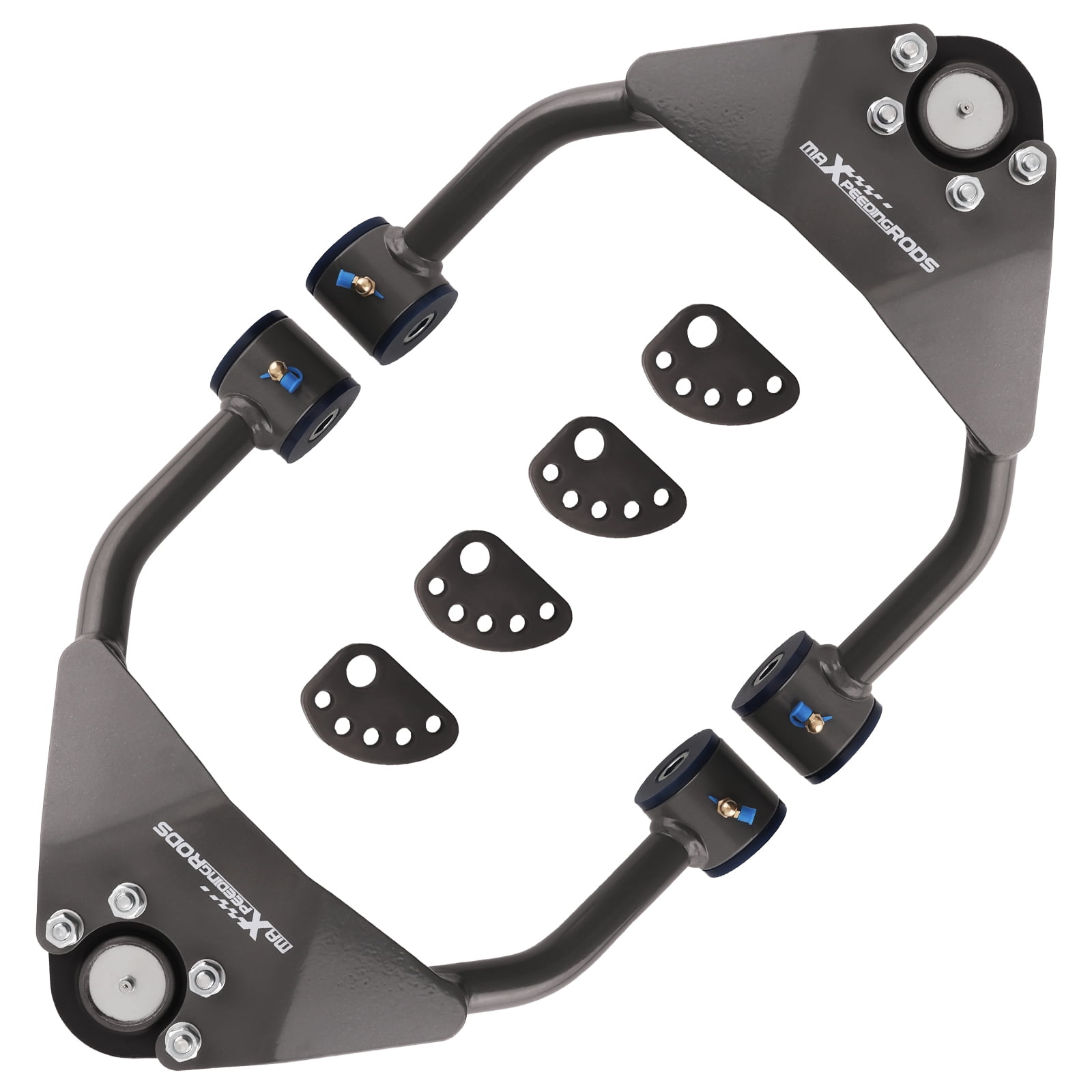Maxpeedingrods 2x Upper Drop Alignment Control Arms Drop Kit for 1999-06 Silverado Sierra 1500