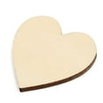 thumbnail image 4 of opvise 50 Pcs Wooden Love Heart Shape DIY Hanging Heart Plain Decoration Crafts, 4 of 7