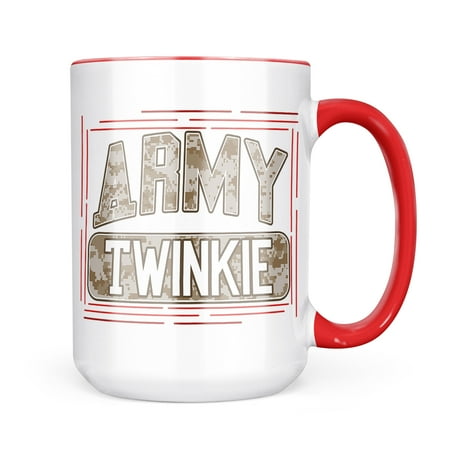 

Neonblond ARMY Twinkie Camo Mug gift for Coffee Tea lovers