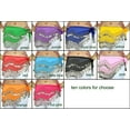 thumbnail image 2 of Chiffon Dangling Silver Coins Belly Dance Hip Scarf, Vogue Style -pink, 2 of 2