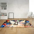 thumbnail image 2 of Happy New Year Bernese Mountain Dog Chills on Year-End Party Indoor Rug Berner Lover Gifts Carpet Living Bed Room Sofa Home Decor - 12023, 2 of 5