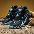 thumbnail image 5 of Novetra Unisex Basketball Sneakers Breathable Athletic Shoes with Multi Color Matching Design, Dynamic Traction All-Day Comfort for Indoor/Outdoor Courts Running Shoes, 5 of 6
