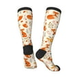 thumbnail image 4 of Balery Flower Fox Fun Novelty Socks Men'S Women'S Crew Socks Funny Crazy Novelty Socks Quirky And Cool Socks, 4 of 9