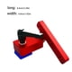 thumbnail image 5 of Eigraketly Calibre de ingletes, herramienta de carpintería de aleación de aluminio, sierra artesanal, tope de pista multiusos, cerca de ranura en T de Medidores de medidas dimensionales Eigraketly TO009246-00, 5 of 6