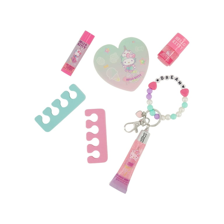 Hello Kitty ピンクボックスとチャーム39個セット Hello Kitty x Caboodles, Multi Piece Set, Ages 8+ - Walmart.com