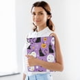 thumbnail image 6 of FORMRS 3 Ring Binder 1.5 inch with Pockets Set of 2 Clip Board 200 Sheets Capacity, Purple Halloween Pattern, 6 of 8