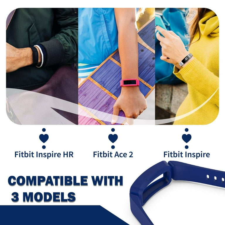 For Fitbit Inspire 3 Smart Watch Band Silicone Wrist Strap