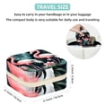 thumbnail image 5 of Flamingo Travel Portable Square Jewelry Box Organizing Rings Earrings Necklaces Bracelets for Girls Women, 5 of 6