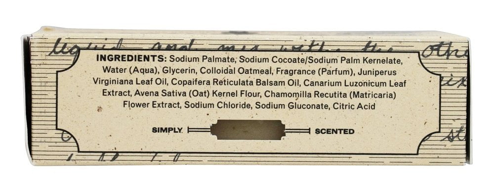 The Grandpa Soap Company Oatmeal Bar Soap, Soothe, 4.25 oz/120 g