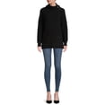 thumbnail image 4 of Martha Stewart Everyday Women's Side Button Cowl Neck Sweater, 4 of 5
