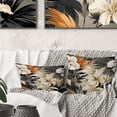 thumbnail image 3 of Designart "Neutral Tropics Mirage I" Tropical Printed Throw Pillow, 3 of 5