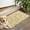 Corgi Dog and, variant on Border Collie Dog and Flower Florals Door Rugs,Washable Non Slip Door Mats Indoor,Decorative Door Mats,Entry Mat Indoor for Entrance,Bedroom,Kitchen,Bathroom,17"x30"
