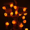 thumbnail image 6 of Pumpkin Halloween String Lights, LED Battery Powered Lights, Flexible Copper Wire Jack-O-Lantern Lights for Halloween Party Decorations, 6 of 9