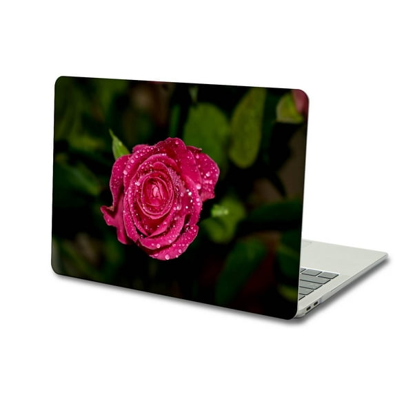KSK KAISHEK Hard Shell Cover for 2015 2014 2013 2012 Released MacBook Pro 15 inchs with Retina Display No Touch No USB-C Model: A1398 Rose series 0073