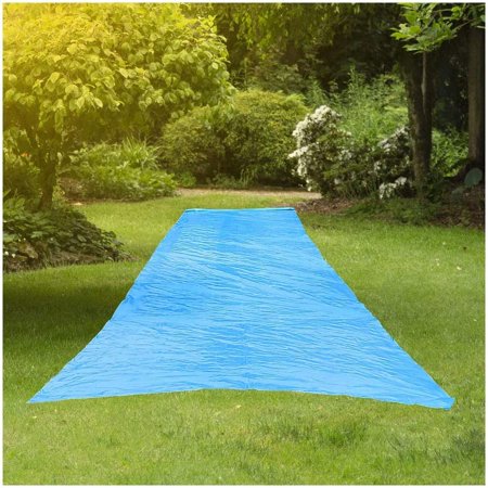 Terra 8 Feet Cool Wide & 30 Feet Long super fun Slip Lawn Water Slide XXL  for teens and grownups  Powder Blu with steady Hold Stakes