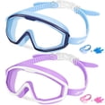 thumbnail image 1 of Gafas de natación Freela para niños, antivaho, impermeables a los rayos UV, de 3 a 14 años, 1 of 6