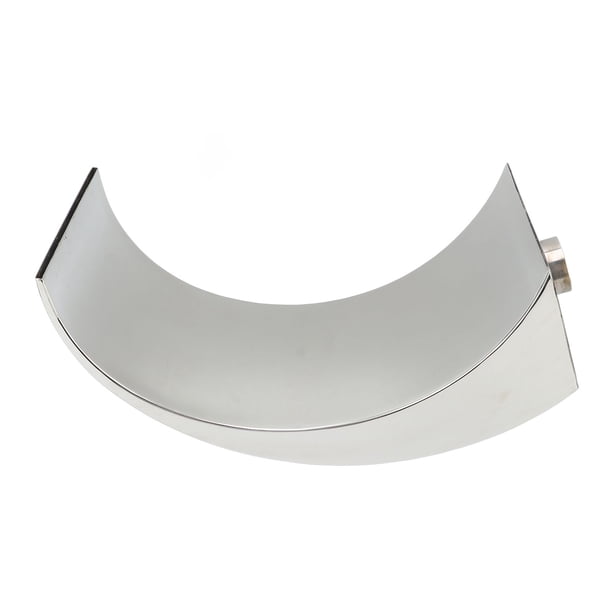 Fuente de agua para piscina de acero inoxidable, gancho de arco de agua de hilo femenino G1 1/2 para piscina de spa, piscina, salida de cascada, parte superior de la línea