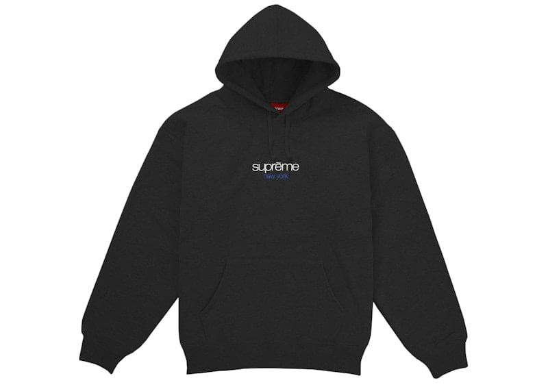 Supreme Men's Bandana Box Logo Hooded Sweatshirt Black, from