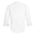 thumbnail image 2 of Coevals Club Men's Western Cowboy Long Sleeve Pearl Snap Casual Soild Work Shirts White 5 3X-Large, 2 of 4
