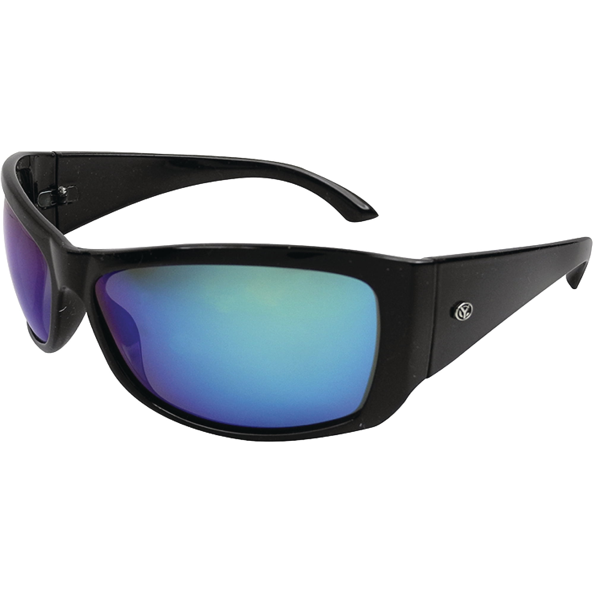 Yachter's Choice Bluefin Sunglasses, Blue Mirror Polarized Lenses