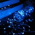 thumbnail image 6 of Solar String Lights for Outside,Copper Wire Solar Fairy Lights 8 Modes Waterproof Outdoor String Lights for Christmas Party Patio Garden Decoration(Blue-33FT-100LED), 6 of 6