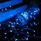 thumbnail image 3 of Guirnalda de luces a pilas, paquete de 2 mini 3 pilas AAA con cable de cobre, luces LED de luciérnaga para dormitorio, jardín, Navidad, boda, interior, exterior, fiesta, decoración (5 m azul) oso de fresa Electrónica, 3 of 5