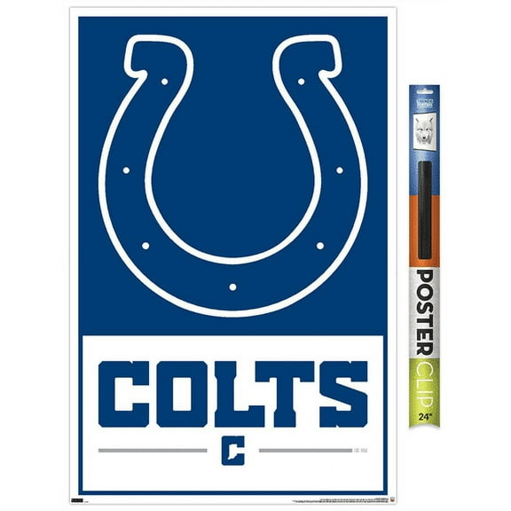 NFL Indianapolis Colts - Logo 21 Wall Poster, 22.375" x 34"