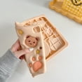 thumbnail image 3 of Étui de Tablette Mignon pour Ipad 9th 8th 7th 10.2 Pouces Support Rétractable Housse en Silicone pour Ipad Air 5 4 10.9 Pro 11 10th 9.7 Mini 6 5 Beige Ipad Mini 5 4, 3 of 6
