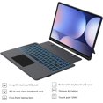 thumbnail image 2 of Funda con Teclado Retroiluminado de 7 Colores Negra para Tab S8/S9/S10 Ultra 14.6", 2 of 9