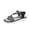 Black, variant on Lightweight Breathable Platform Sandals with Elastic Straps for Women Casual Fashion Thick Sole Outdoor Comfort